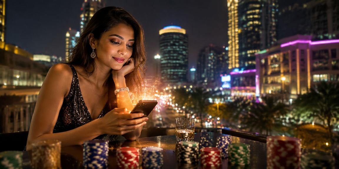 Bengaluru urban nightlife with online gambling and VIP bonus offers on mobile