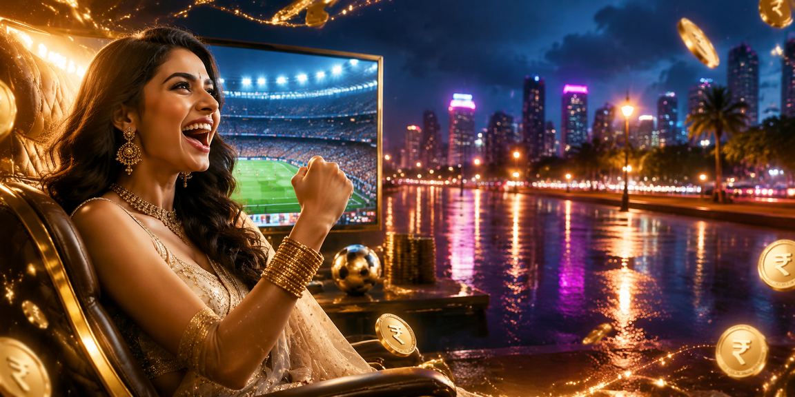 Mumbai sports fan placing IPL cricket bets via mobile app with bonus